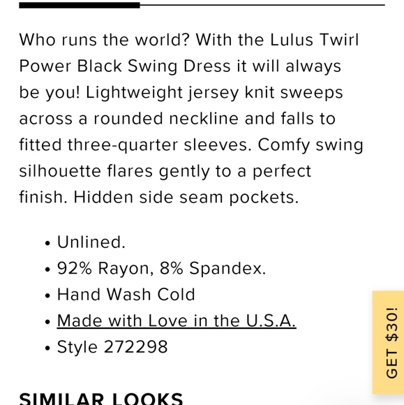 Cute black dress medium - Picture 5 of 8